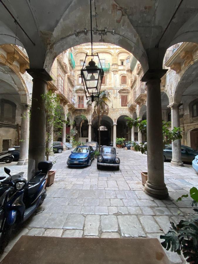 Palazzo Cuto Central Flat 巴勒莫 外观 照片