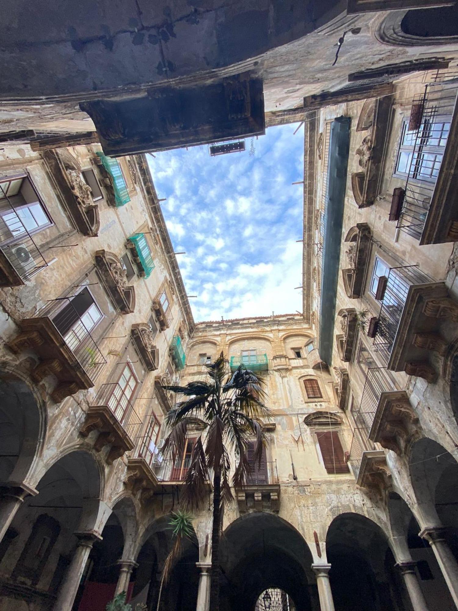 Palazzo Cuto Central Flat 巴勒莫 外观 照片